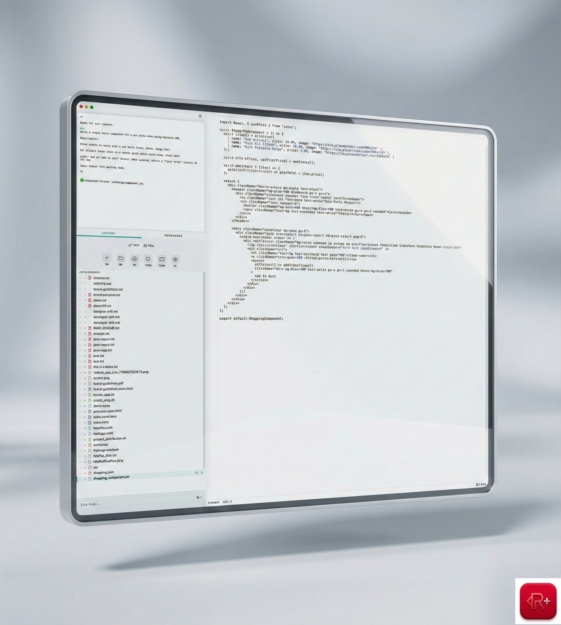 RedPad++ Interface Preview